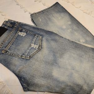 Fly Society is the brand. Acid Wash Jeans